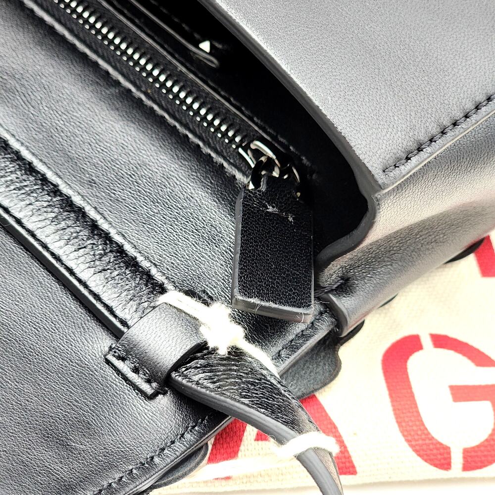 VALENTINO GARAVANI ATELIER BAG 03 ROSE EDITION BLACK NWT - Picture 9 of 16